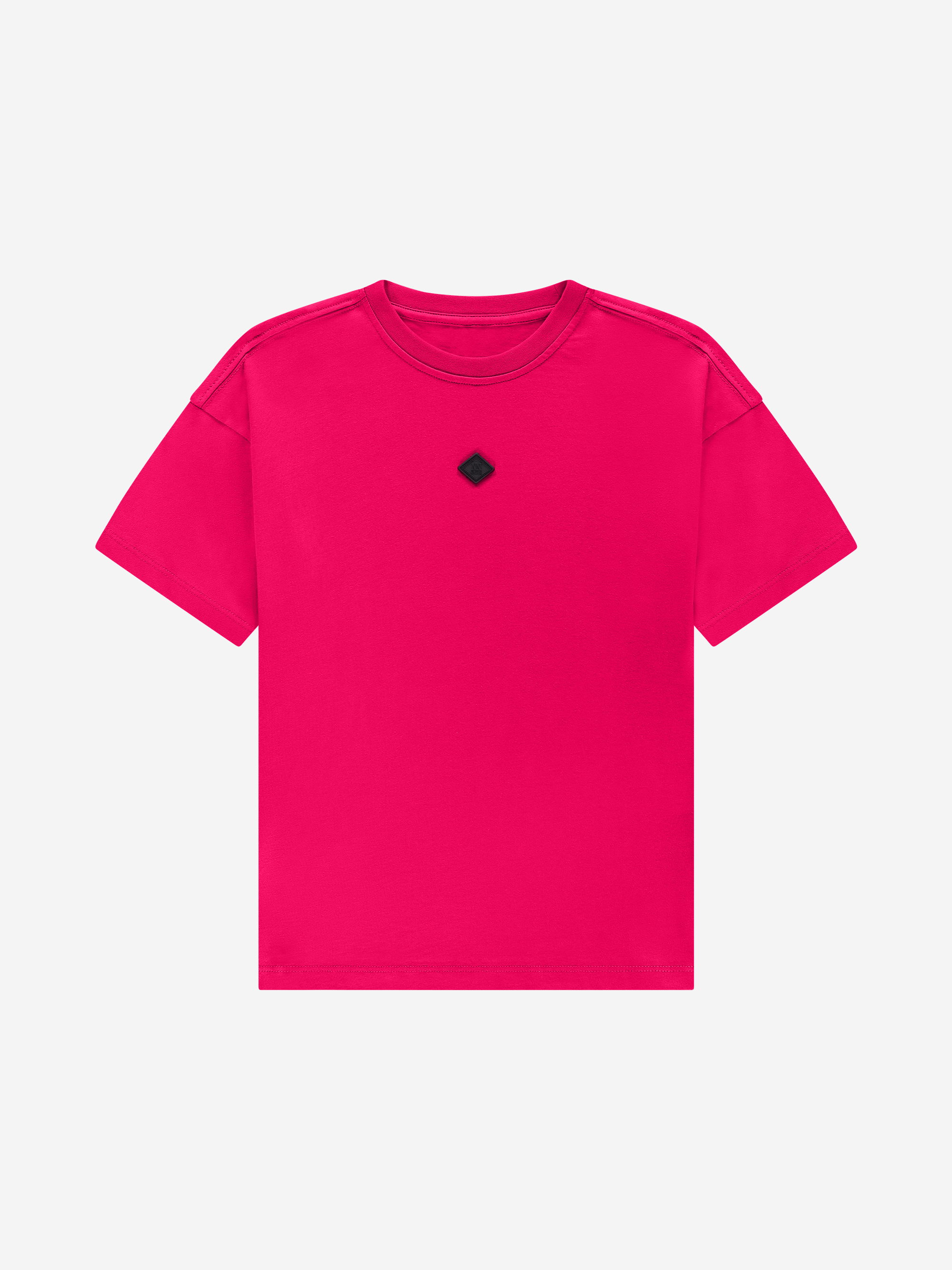 T-shirt met grafische tekst op achterkant