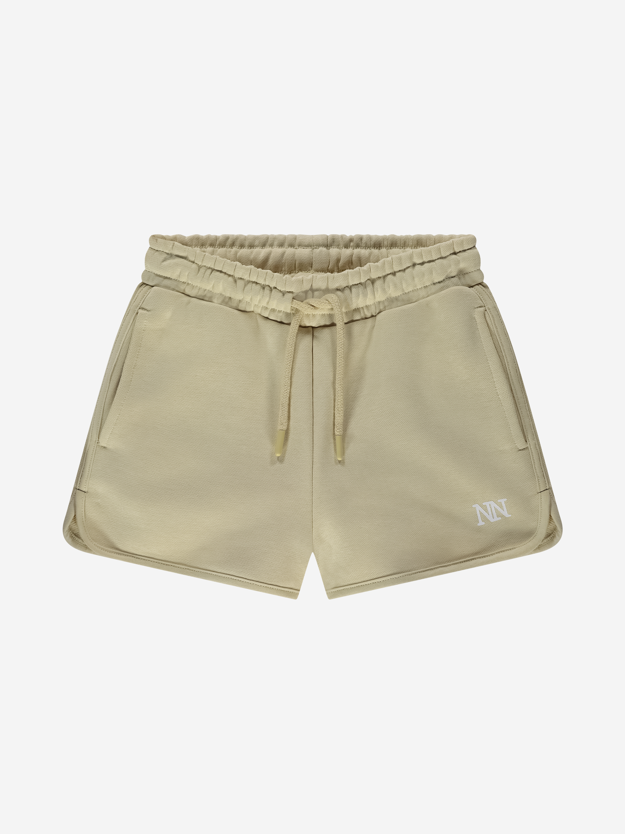 Sweat shorts with drawstring