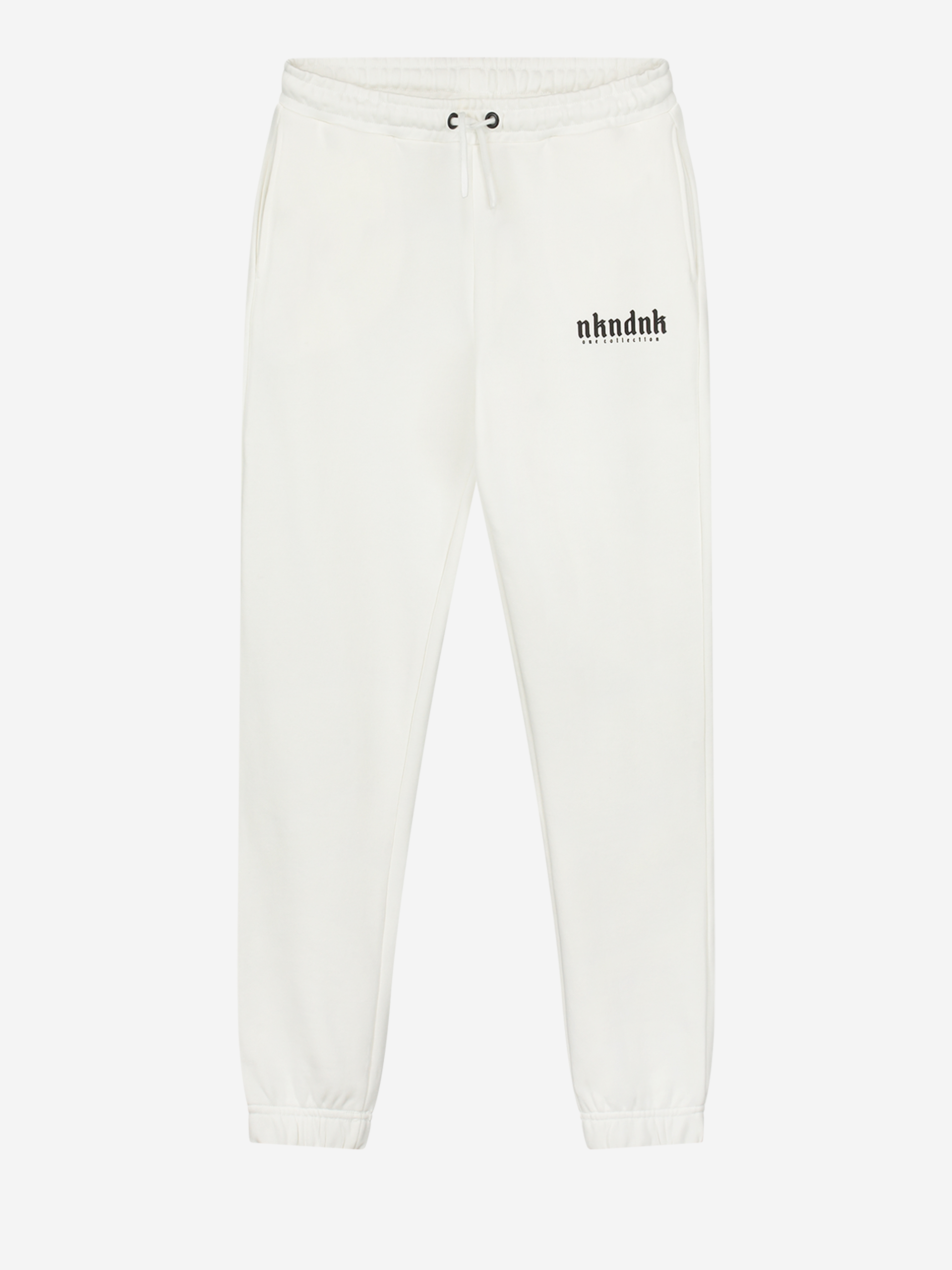 Sweatpants met middelhoge taille en koordje