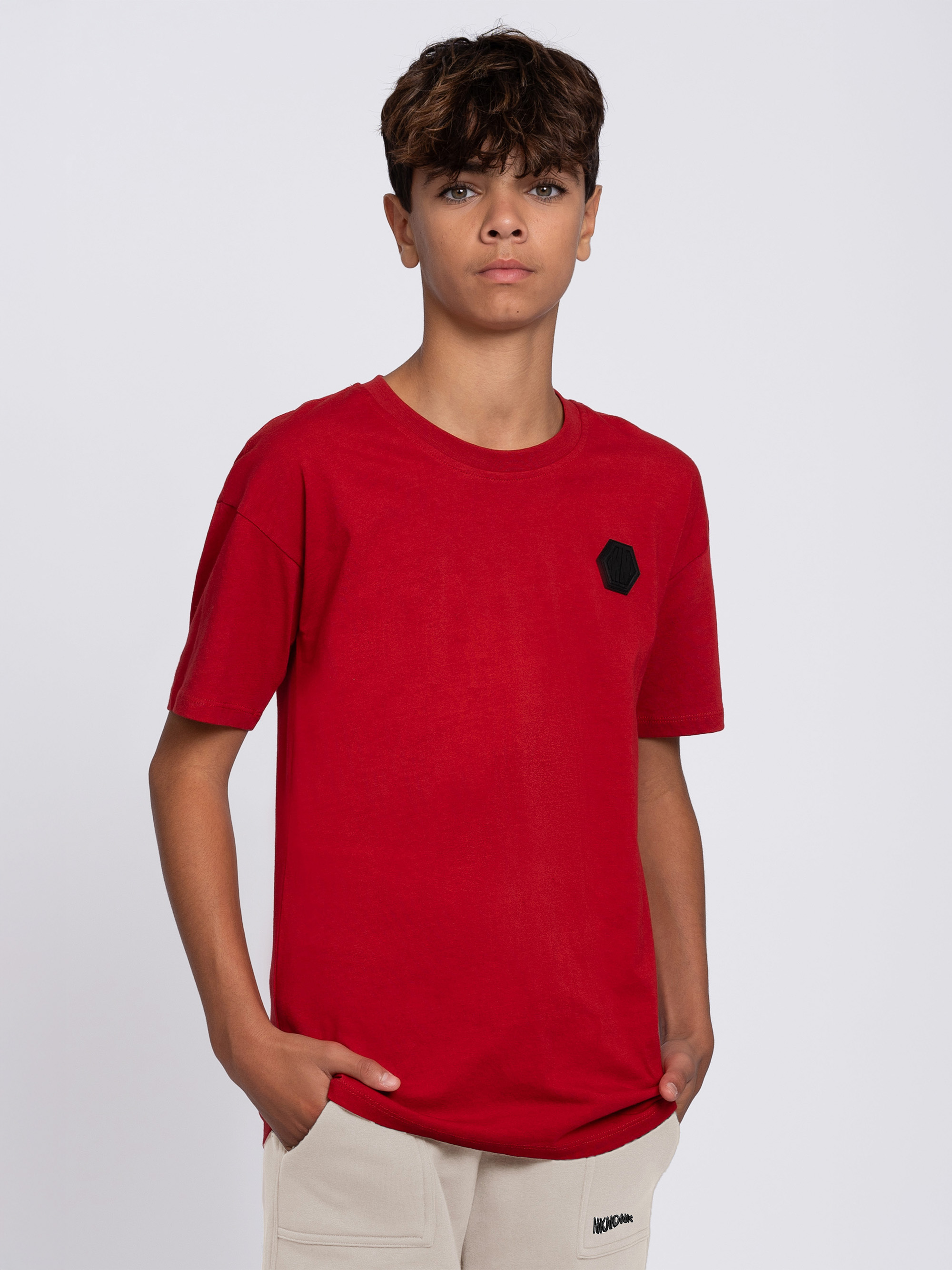 T-shirt met N&N logo patch
