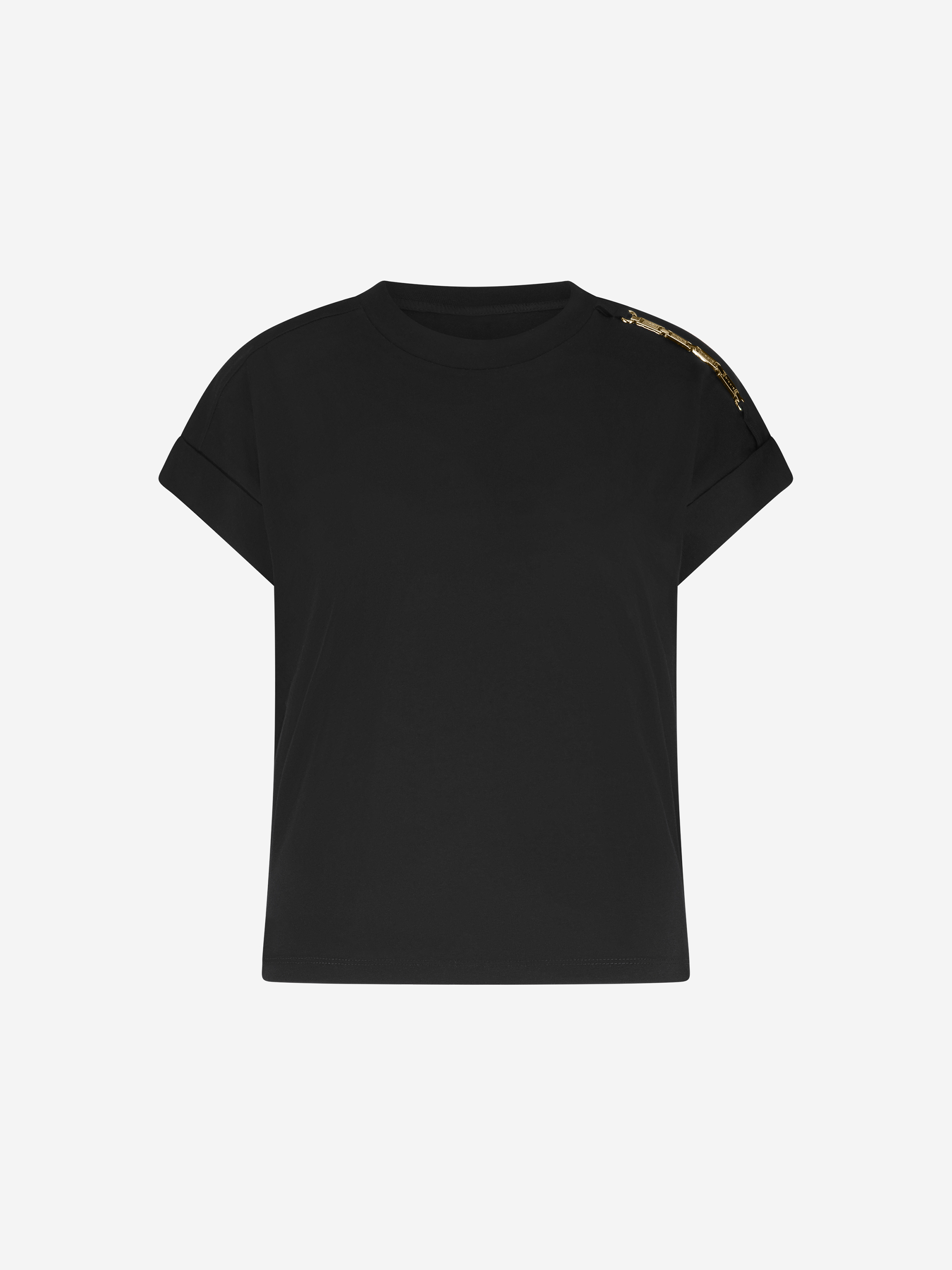 T-shirt with chain detail