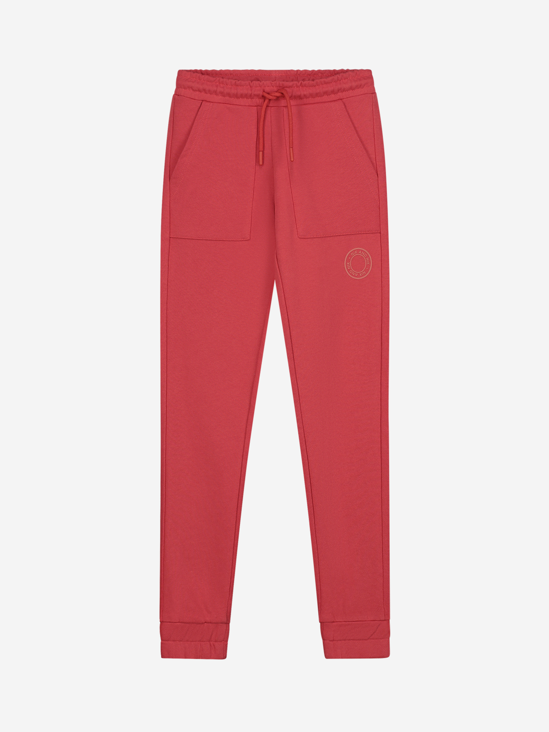 Fitted sweatpants with high waist  