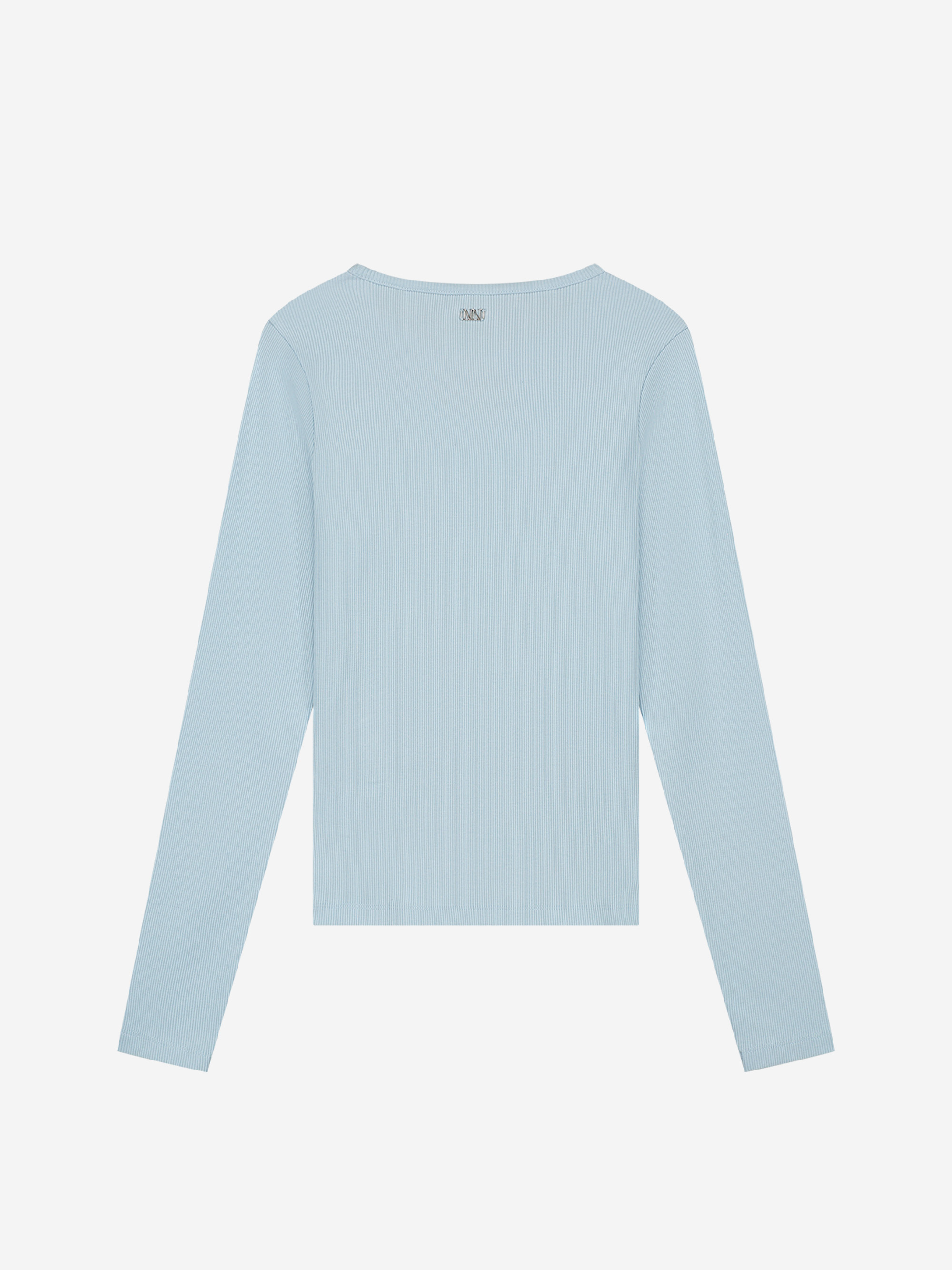 Ribbed top with open detail