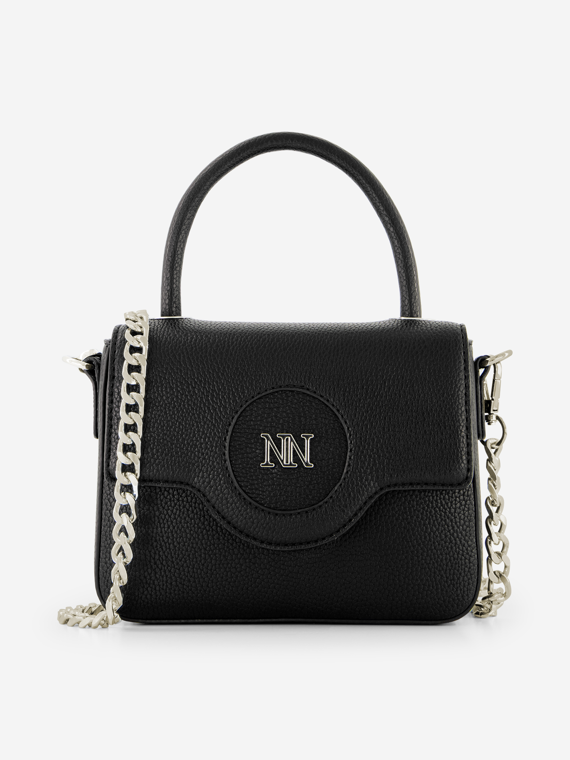 Shoulder bag with N&N logo and chain handle