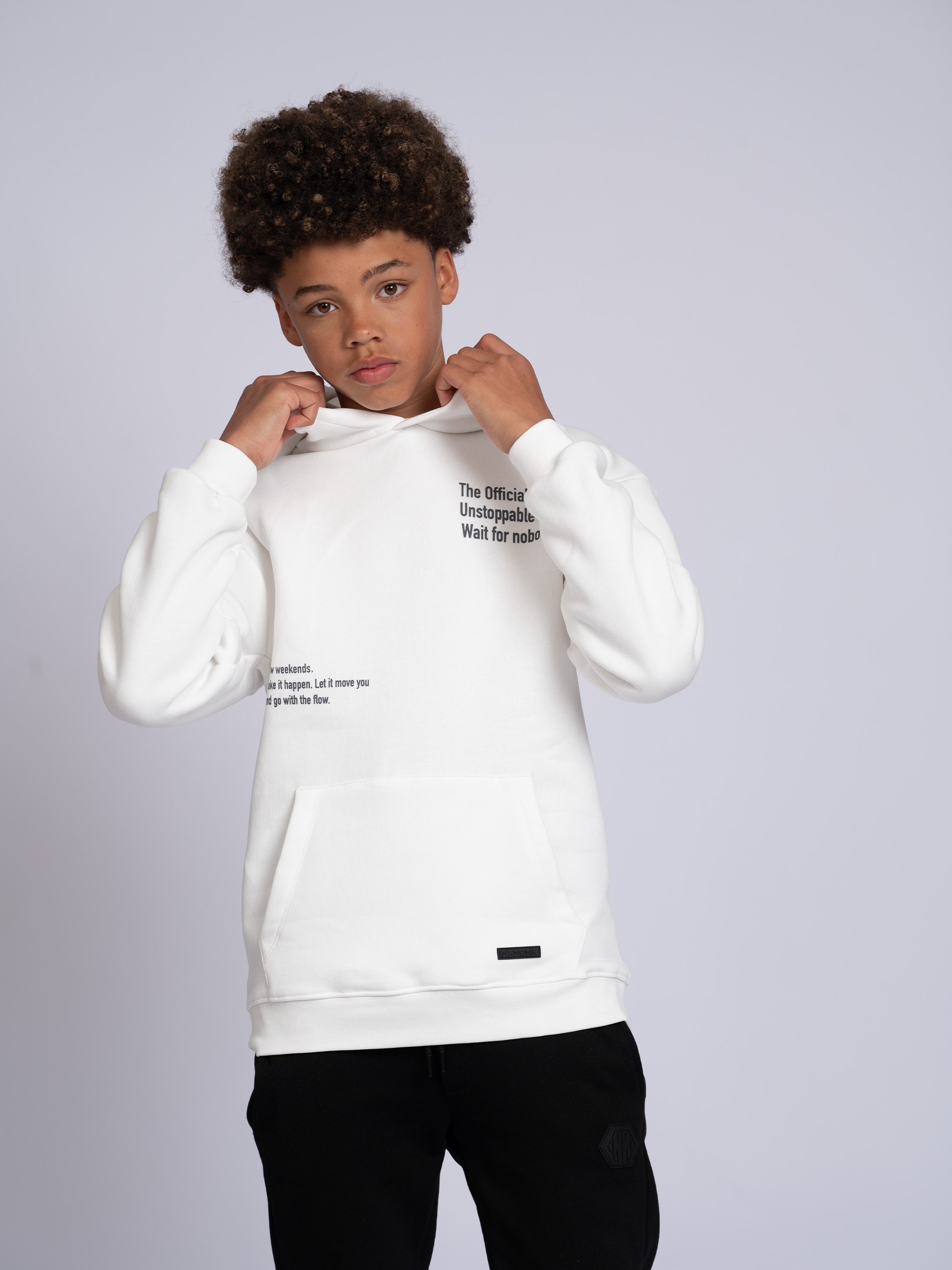 Hoodie met grafische print 