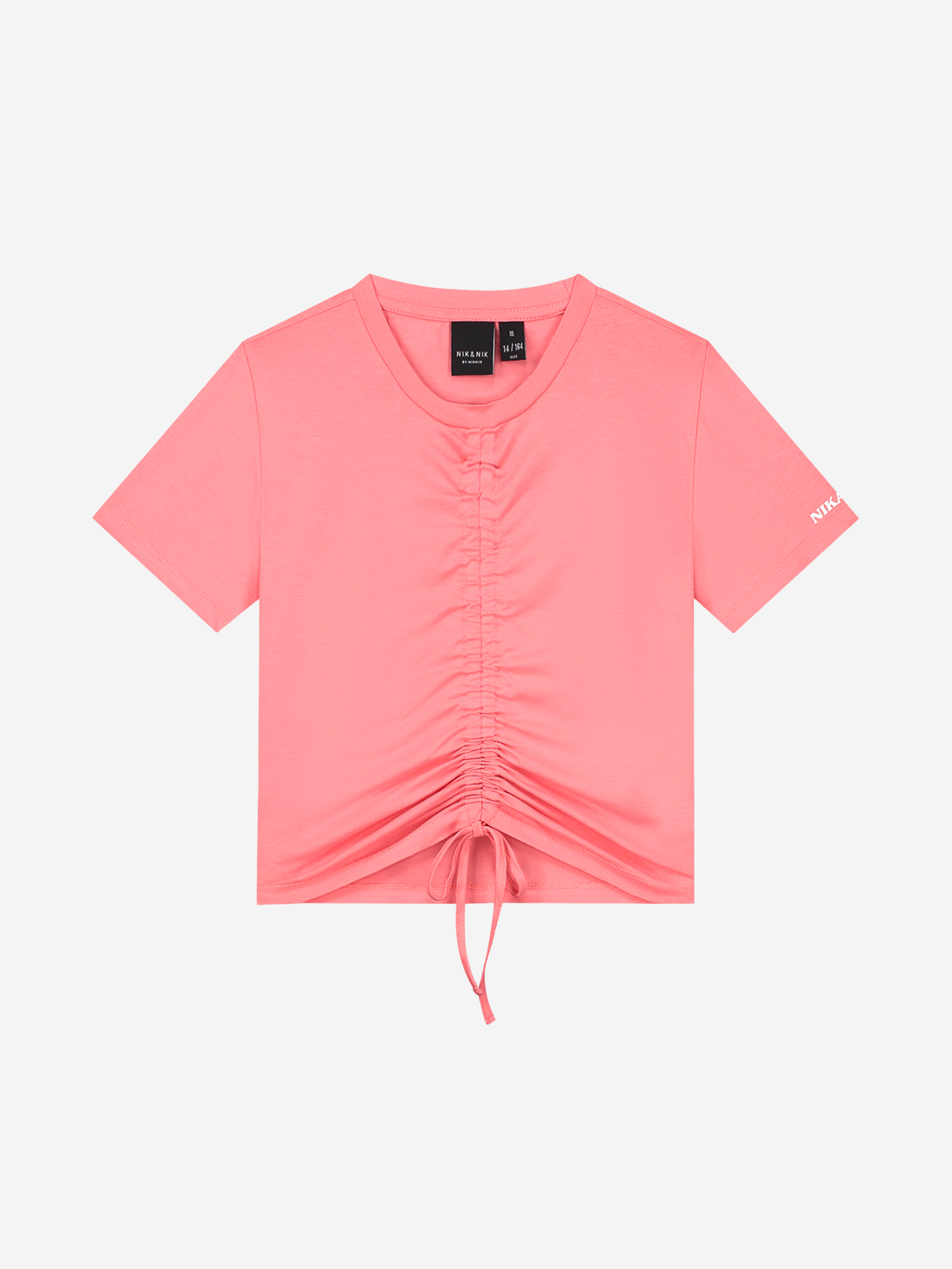 T-shirt with drawstring