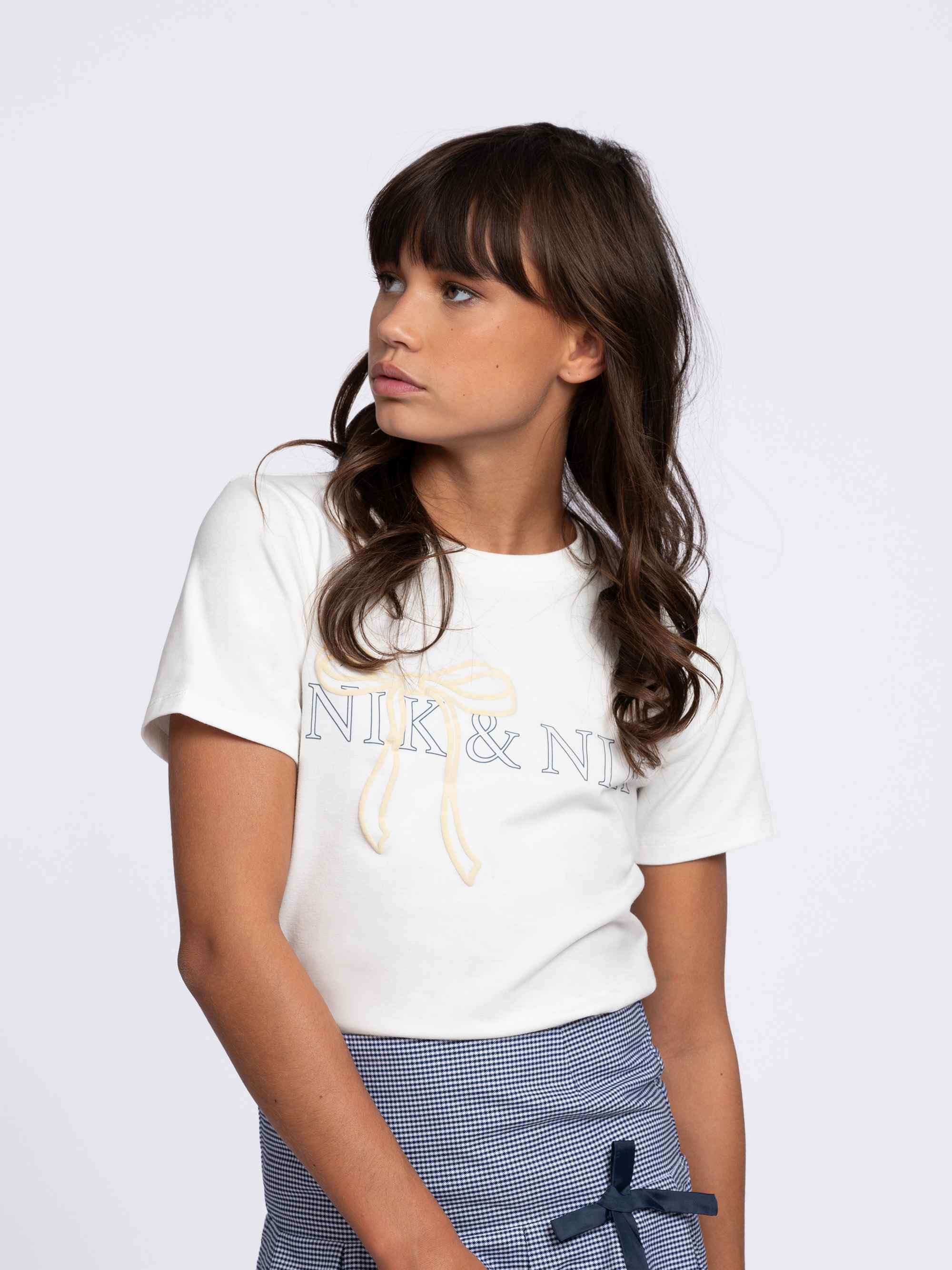 T-shirt met grafische logo opdruk