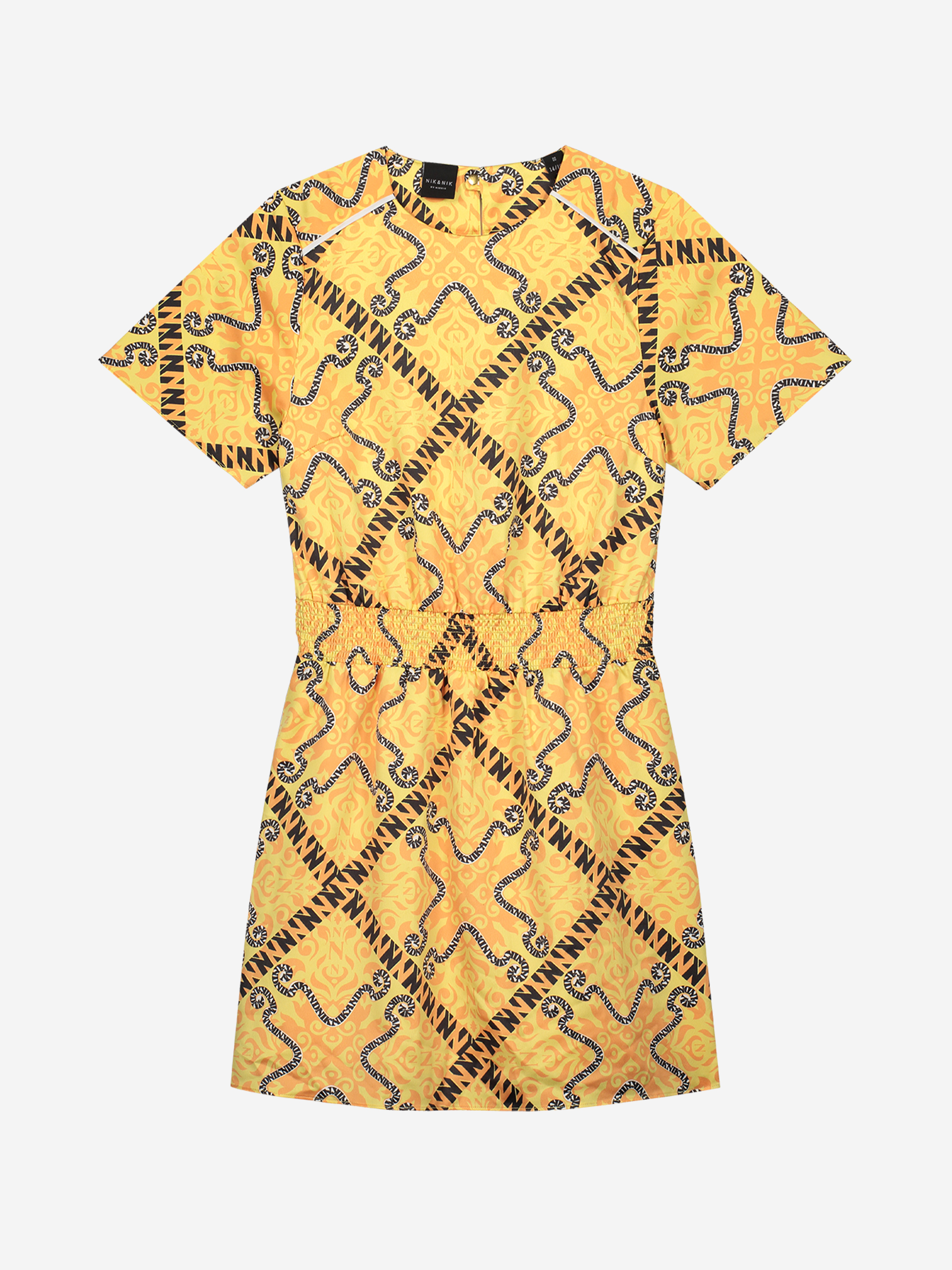 Jurk met all-over print 