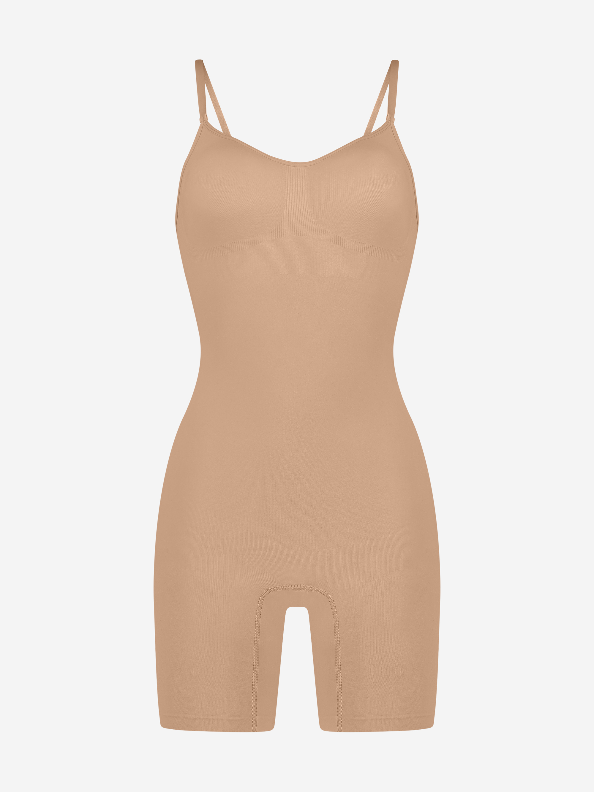 Shaping bodysuit with adjustable shoulder straps