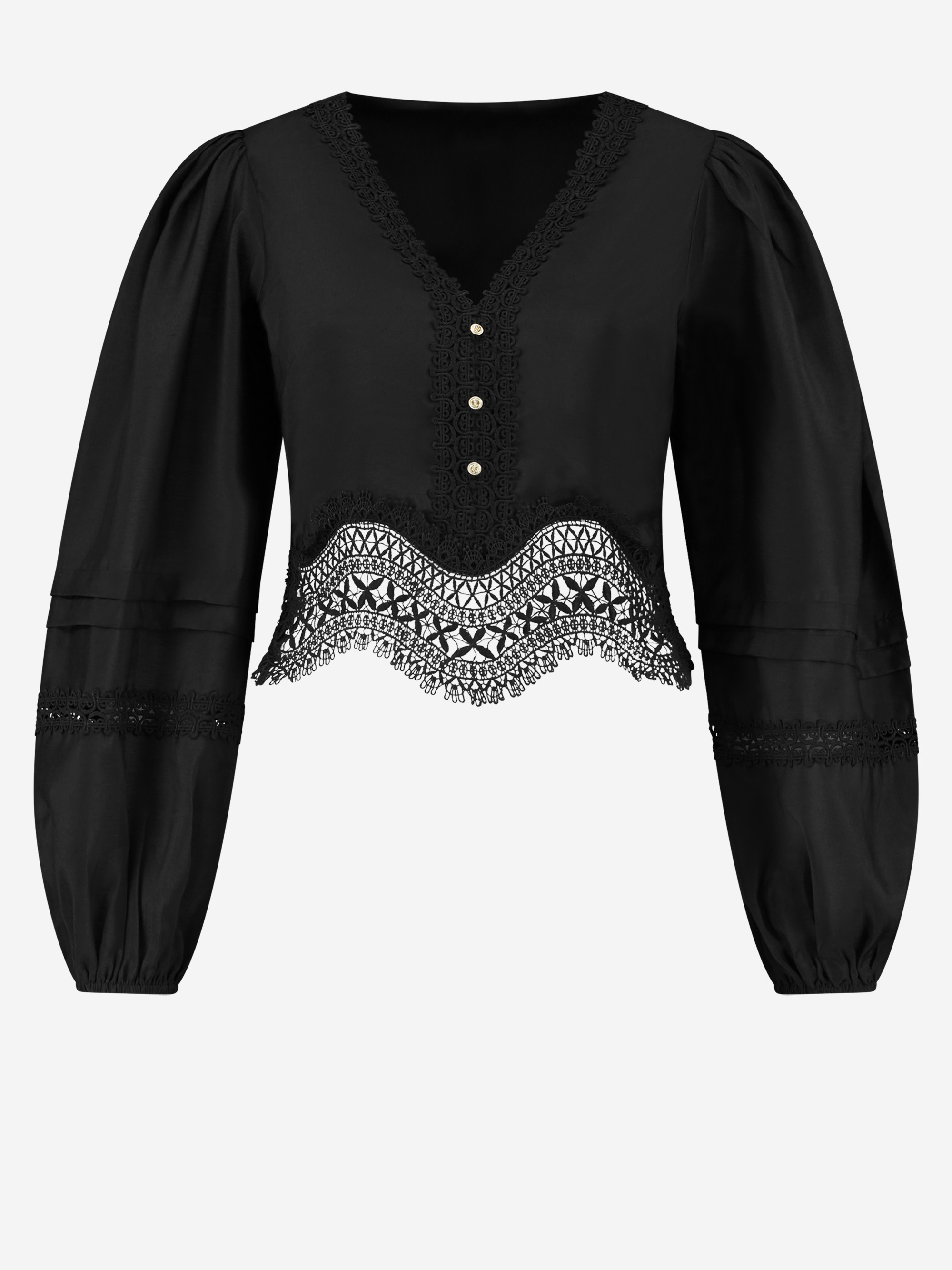 Top with embroidery