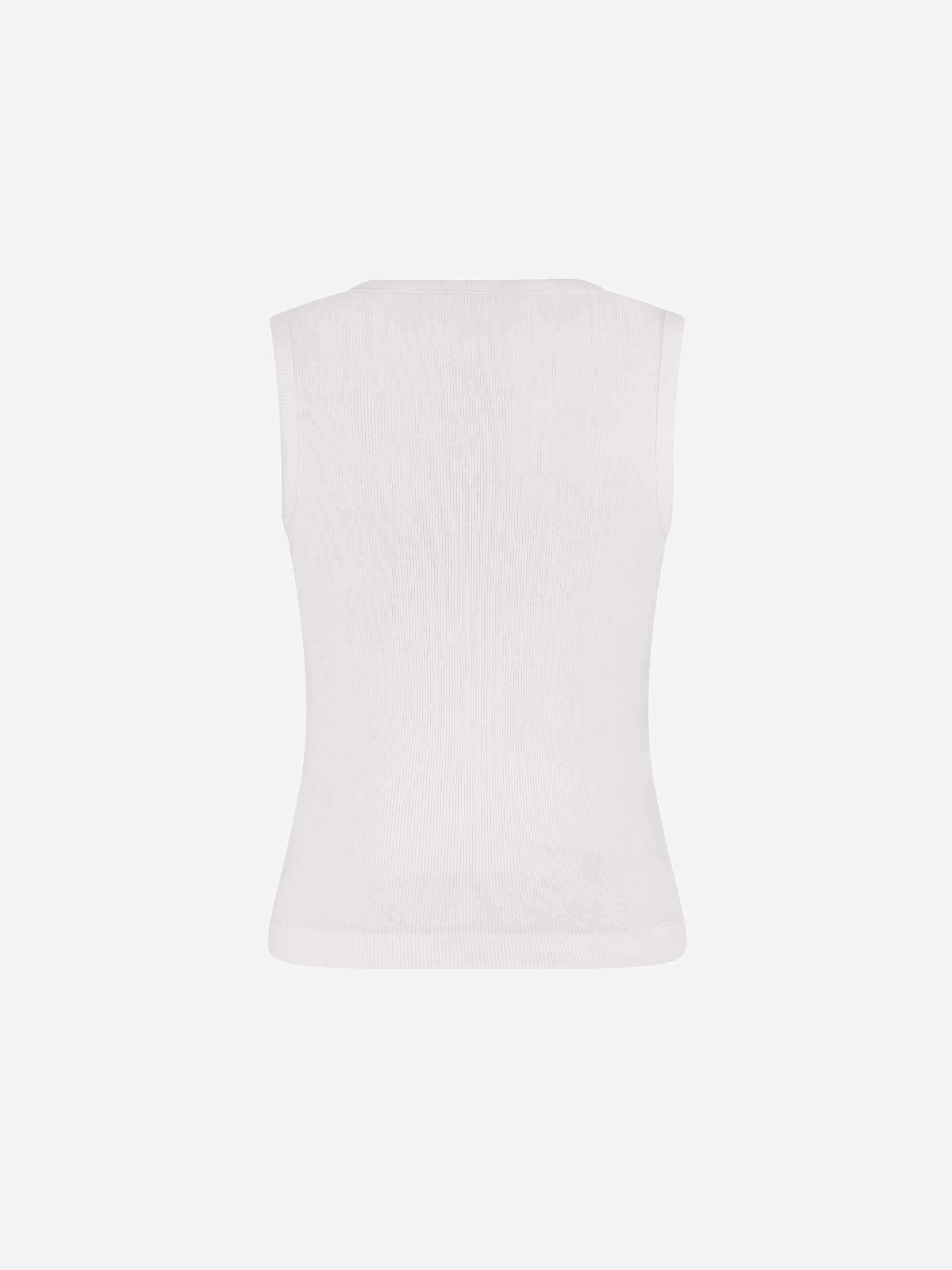 Ribbed basic top
