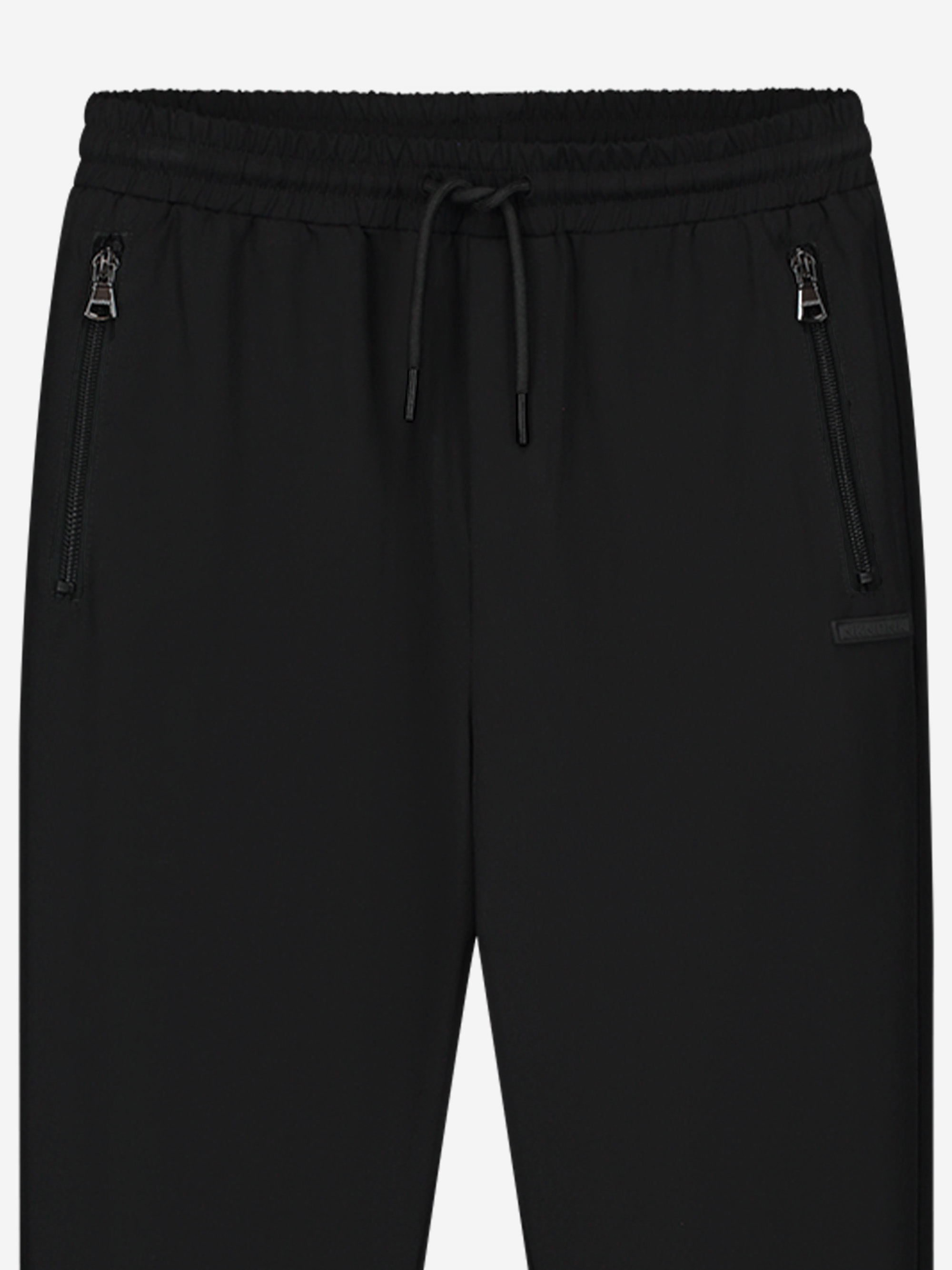 Joggingbroek met elastische tailleband en aantrekkoord