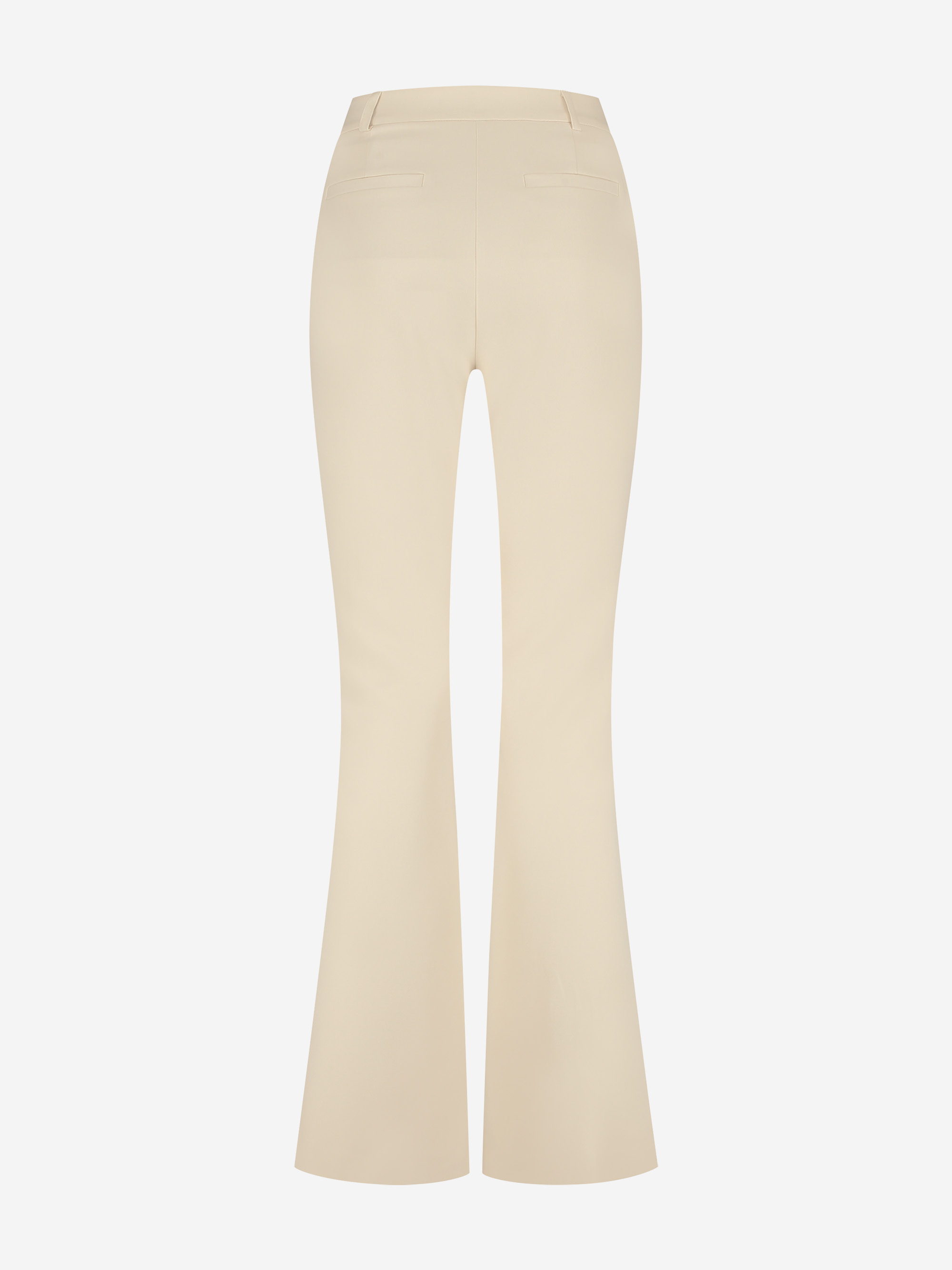 Flared pantalon met hoge taille