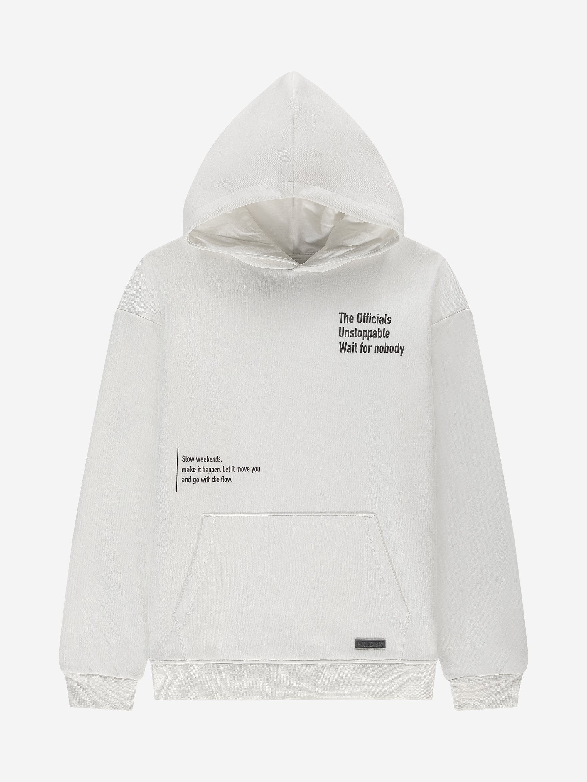 Hoodie met grafische print 