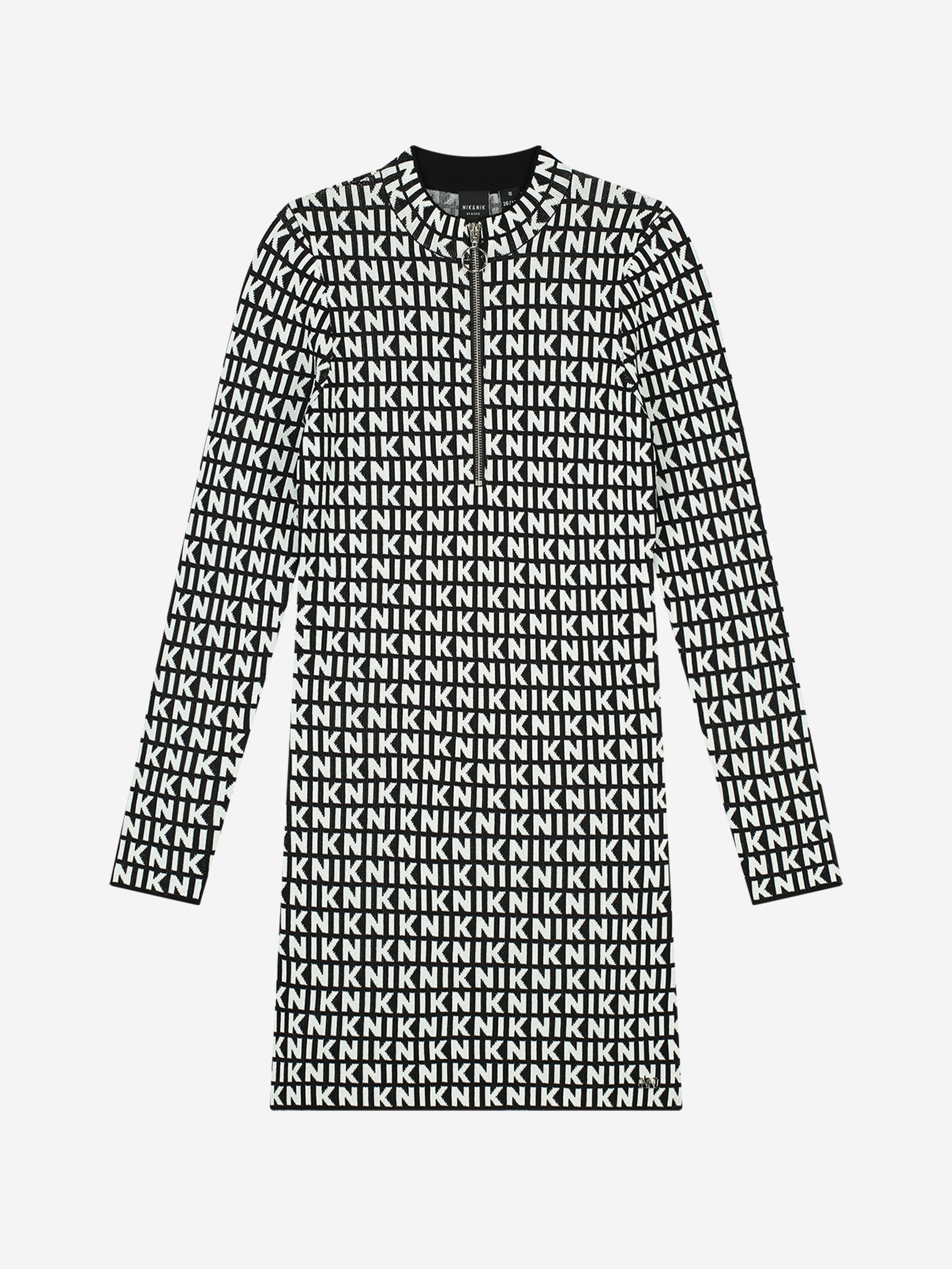 Monogram Sweatjurk met rits